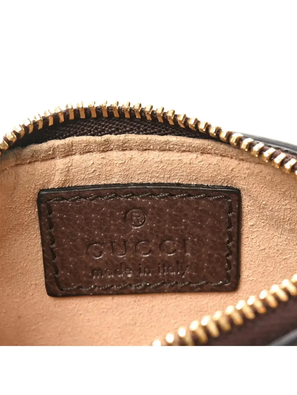 $450 Gucci Monogram JumboGG Textured Dollar Calfskin Ophidia - Picture 7 of 11